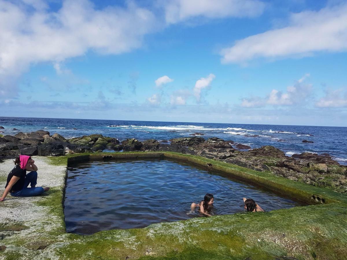 Seaside Azores Villa With Natural Pool, Terrace & Barbecue كابيلاس المظهر الخارجي الصورة